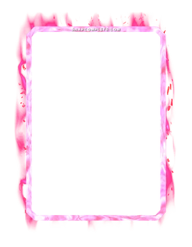 Pink Fire Border Marvel Snap card border art