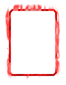 Red Fire Border Marvel Snap card border art