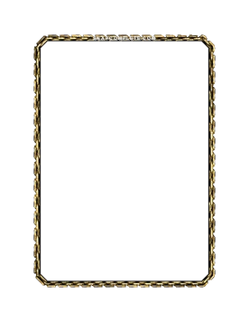 Gold Chains Border Marvel Snap card border art