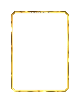 Gold Metallic Border Marvel Snap card border art