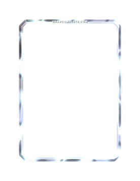 Silver Metallic Border Marvel Snap card border art