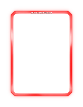 Red Neon Border Marvel Snap card border art
