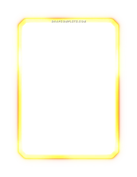 Yellow Neon Border Marvel Snap card border art