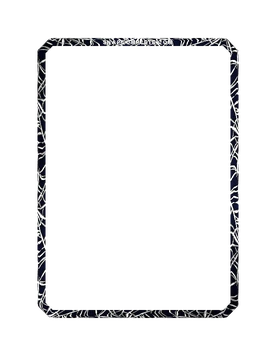 Black Web Border Marvel Snap card border art