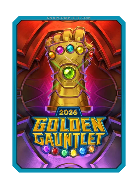 Golden Gauntlet Worlds Champion 2026 card back