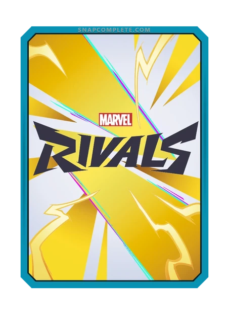 Infinite Marvel Rivals card back