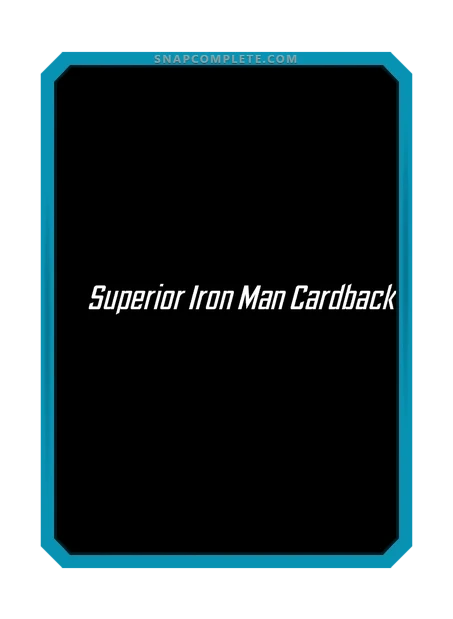 Superior Iron Man card back