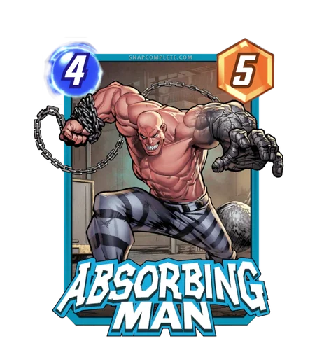 Absorbing Man Marvel Snap card art