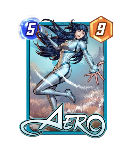 Aero Marvel Snap card art