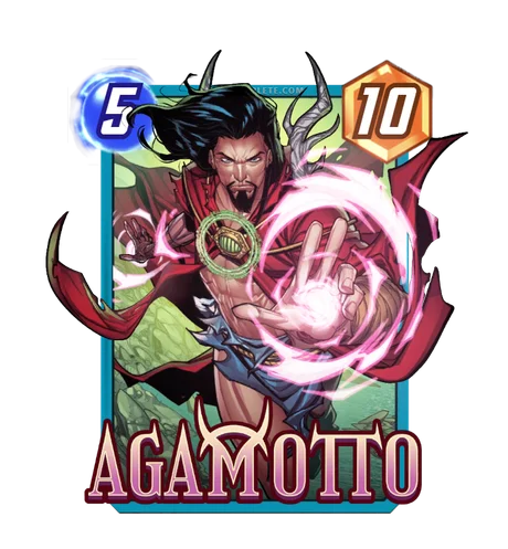 Agamotto Marvel Snap card art