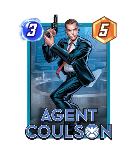 Agent Coulson Marvel Snap card art