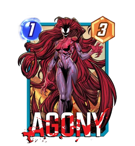 Agony Marvel Snap card art