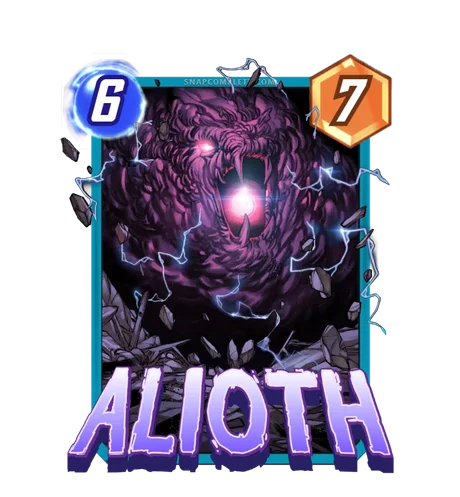 Alioth Marvel Snap card art