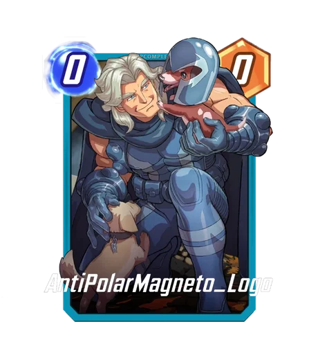 Anti-Polar Magneto Marvel Snap card art