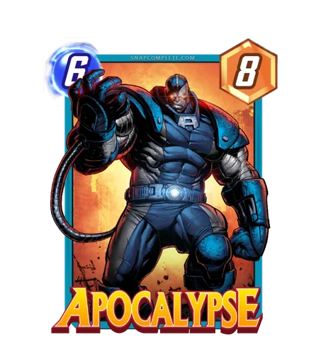 Apocalypse Marvel Snap card art