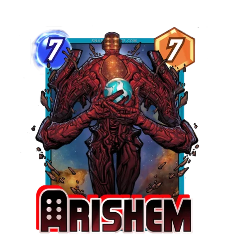Arishem Marvel Snap card art