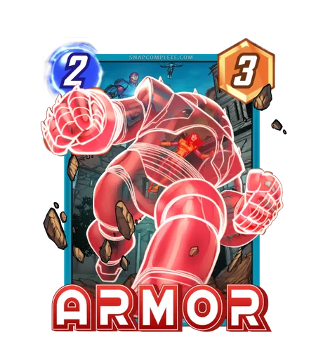 Armor Marvel Snap card art