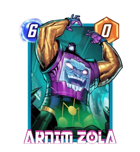 Arnim Zola Marvel Snap card art