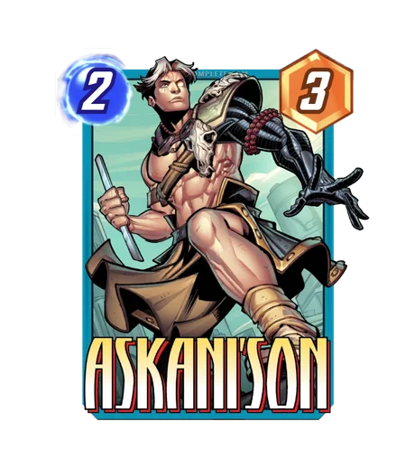 Askani'son Marvel Snap card art