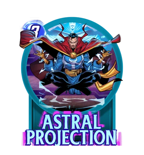 Astral Projection Marvel Snap card art