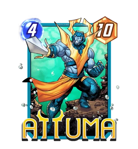 Attuma Marvel Snap card art