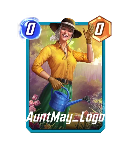 Aunt May Marvel Snap card art