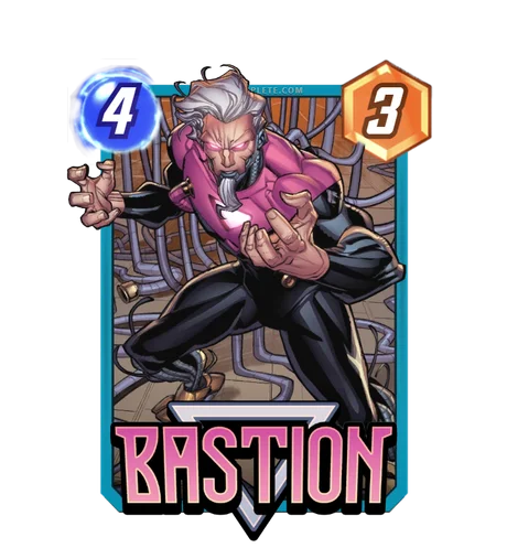 Bastion Marvel Snap card art