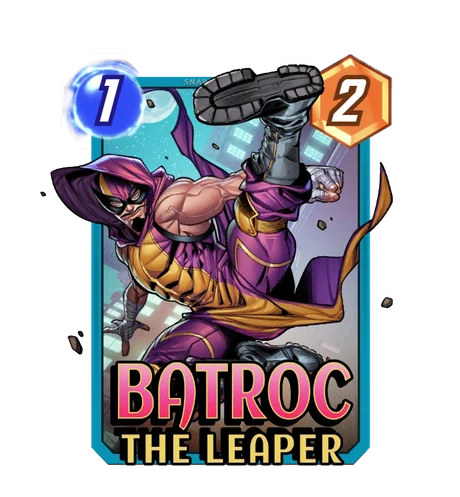 Batroc the Leaper Marvel Snap card art