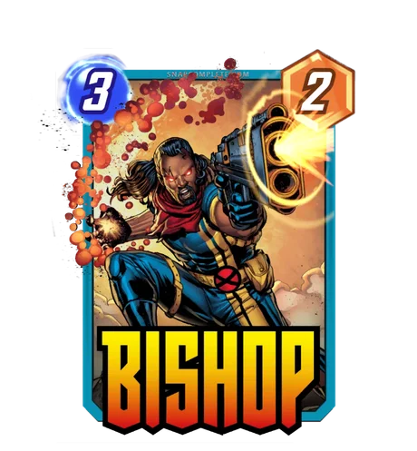 Bishop Marvel Snap card art