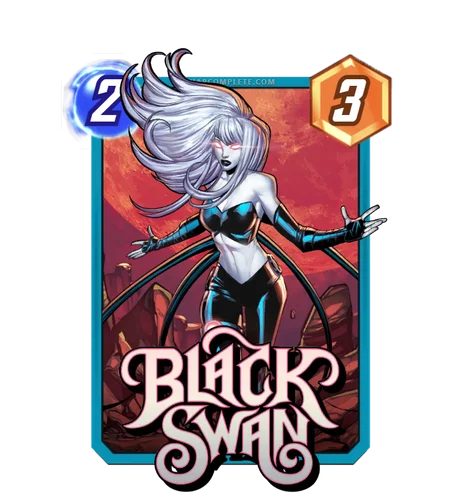Black Swan Marvel Snap card art
