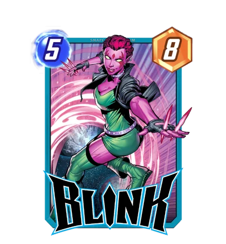 Blink Marvel Snap card art