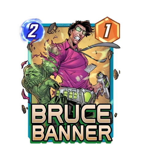 Bruce Banner Marvel Snap card art