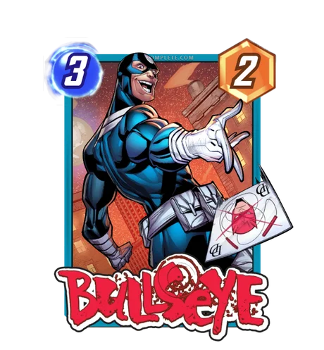 Bullseye Marvel Snap card art