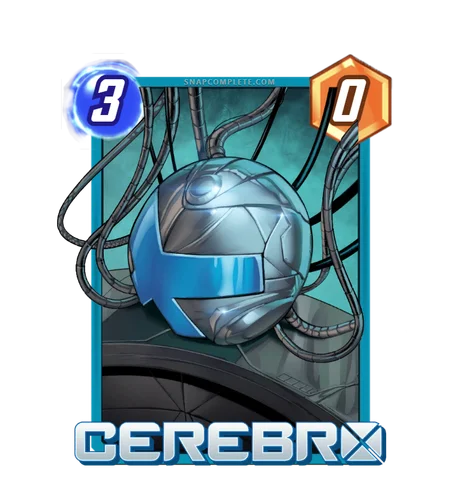 Cerebro Marvel Snap card art