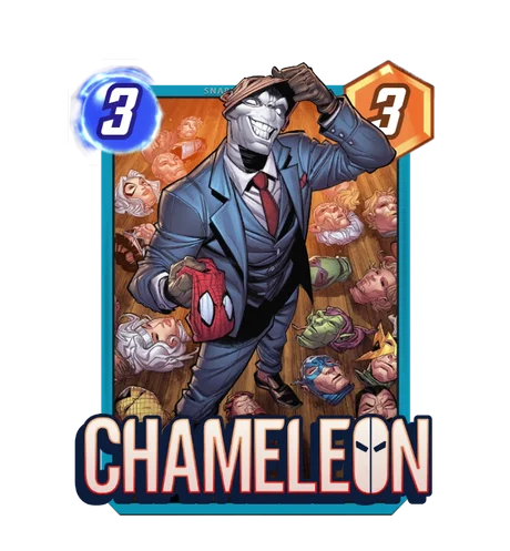 Chameleon Marvel Snap card art