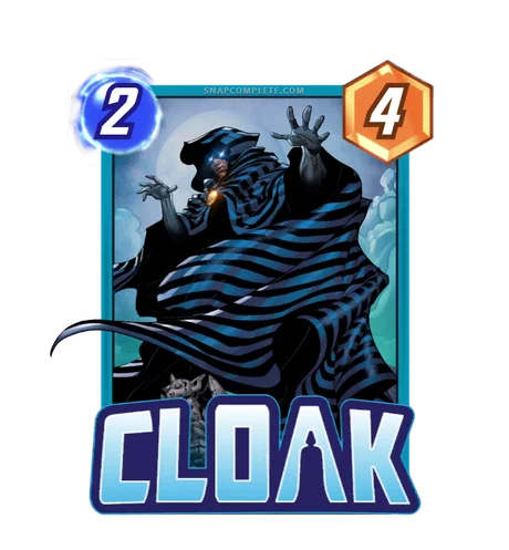 Cloak Marvel Snap card art