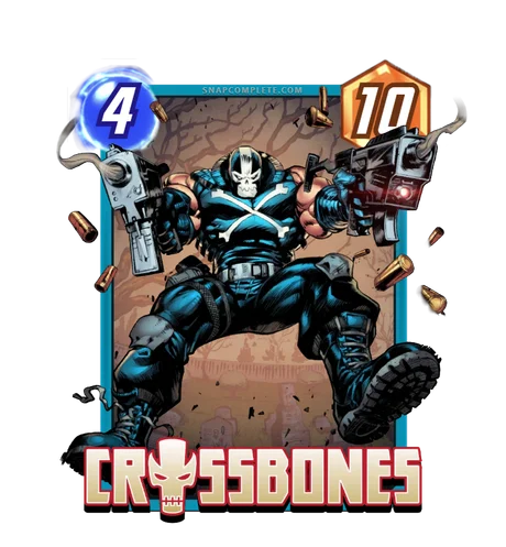 Crossbones Marvel Snap card art