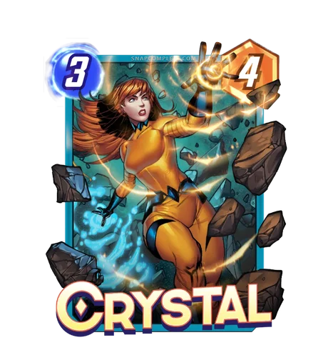 Crystal Marvel Snap card art