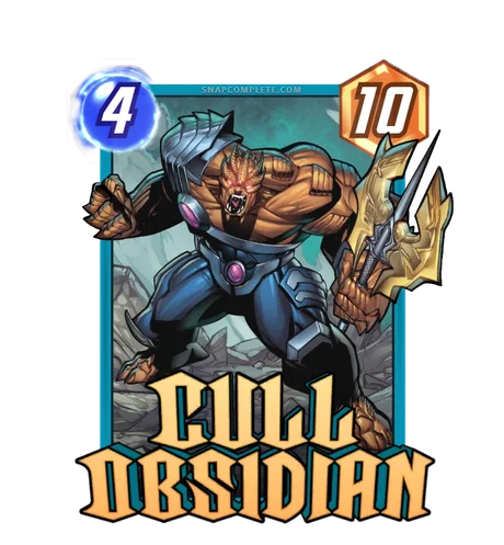 Cull Obsidian Marvel Snap card art