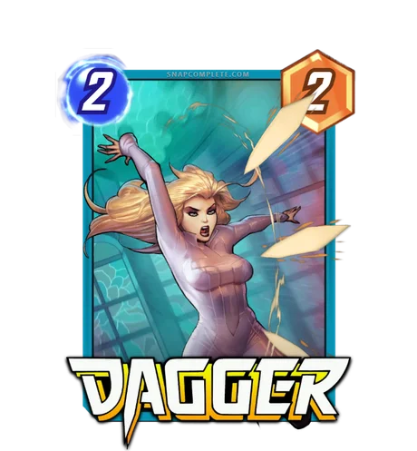 Dagger Marvel Snap card art