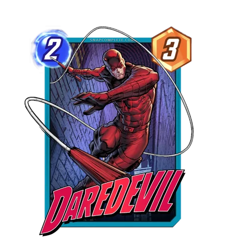 Daredevil Marvel Snap card art