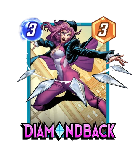 Diamondback Marvel Snap card art