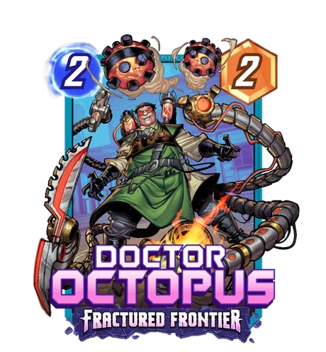 Doctor Octopus Fractured Frontier Marvel Snap card art