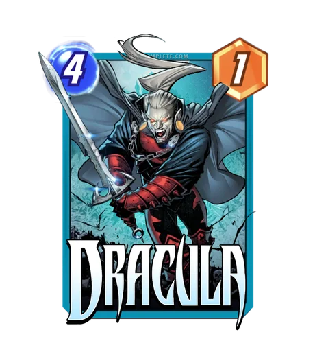 Dracula Marvel Snap card art