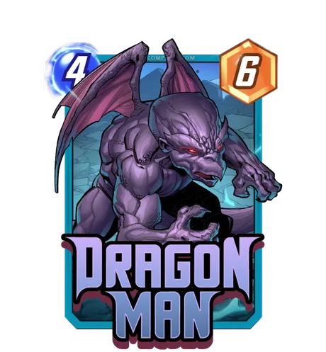 Dragon Man Marvel Snap card art