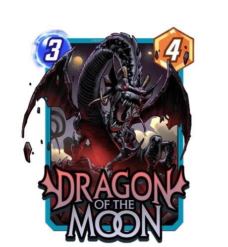 Dragon of the Moon Marvel Snap card art