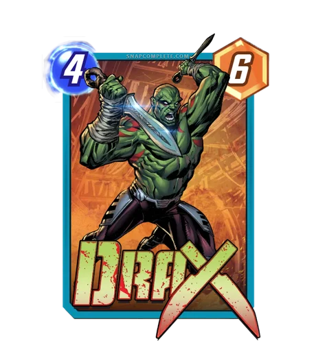 Drax Marvel Snap card art