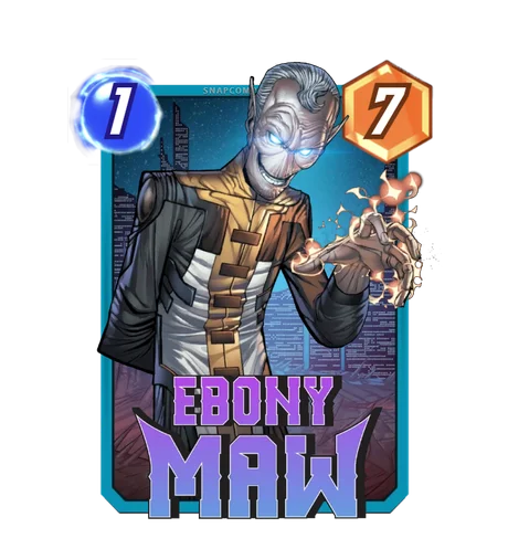 Ebony Maw Marvel Snap card art