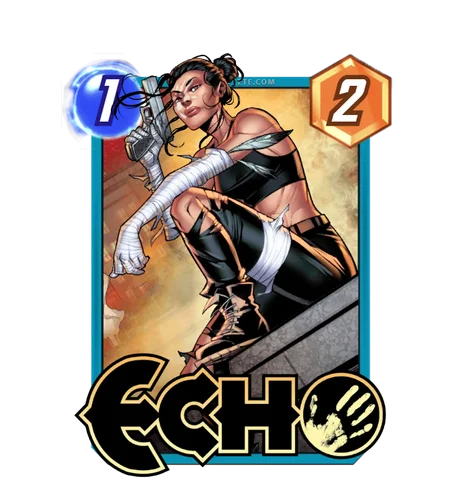 Echo Marvel Snap card art