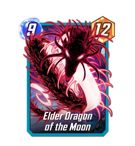 Elder Dragon of the Moon Marvel Snap card art